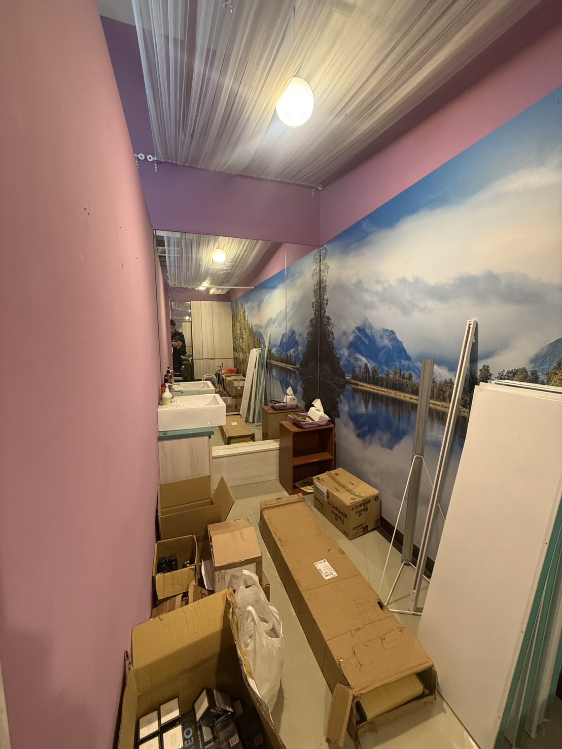 理髮區與洗頭台配置圖片-2